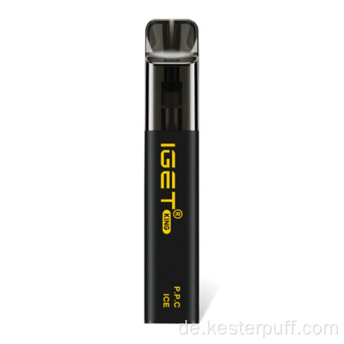 Original Iget King Disposable Vape Device üppiges Eis